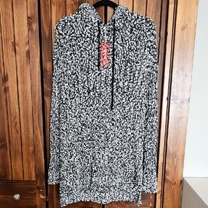 Black and White Women's Hoodie